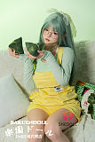 妹系の魅力満載 shedoll 芷沅 168cm Eカップ ラブドール 緑髪