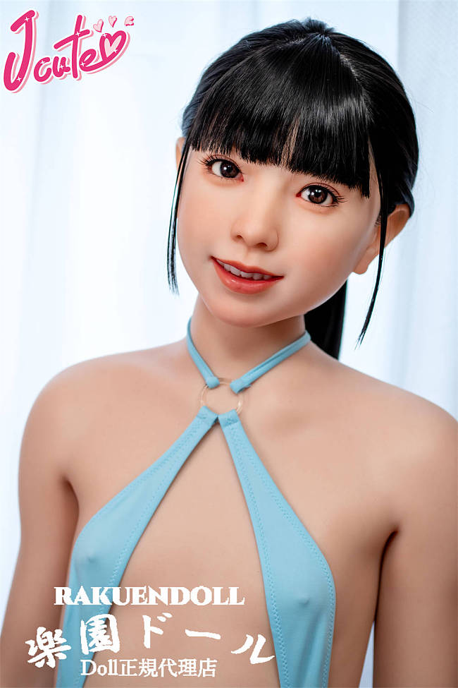 J cute 紬ちゃん 笑顔が魅力のリアルドール 149cm 平ら スリム体型 LL団 シリコンドール 貧乳ラブドール