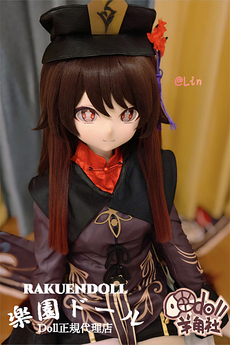 羊角社Croissant Doll 原神人気キャラクターコスプレ 胡桃ヘッド&155cm AAカップ  アニメ キャラドール   ビニールヘッド+S-TPEボディ 貧乳ダッチワイフ