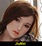 Starperydoll Yufanヘッド 151cm Dカップ おっとり系リアルドール フルシリコンダッチワイフ ふんわり波打つ髪