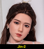 Starperydoll Yufanヘッド 151cm Dカップ おっとり系リアルドール フルシリコンダッチワイフ ふんわり波打つ髪