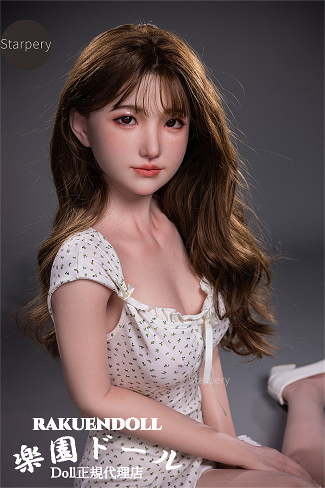 Starperydoll Yufanヘッド 151cm Dカップ おっとり系リアルドール フルシリコンダッチワイフ ふんわり波打つ髪