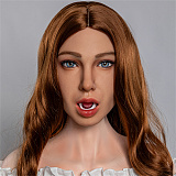 Starperydoll Yufanヘッド 151cm Dカップ おっとり系リアルドール フルシリコンダッチワイフ ふんわり波打つ髪