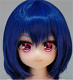 Aotume Doll  #130ヘッド 135cm Bカップ 黒髪のツインテール娘 可愛いlovedoll アニメダッチワイフ 掲載画像はTPE材質