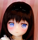 Aotume Doll  #130ヘッド 135cm Bカップ 黒髪のツインテール娘 可愛いlovedoll アニメダッチワイフ 掲載画像はTPE材質