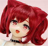 Aotume Doll  #130ヘッド 135cm Bカップ 黒髪のツインテール娘 可愛いlovedoll アニメダッチワイフ 掲載画像はTPE材質