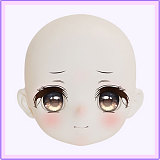 MW Girl(魔物姫)   里奈ちゃんヘッド 無邪気な笑顔 70cm 5.2kgだけ ふんわり系フィギュア ソフトビニール製頭部 アニメドール シリコン製ボディ 宣材写真と同じ制服も付属