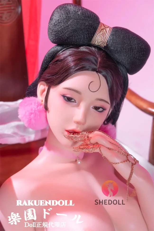 SHEDOLL 蠱惑の悪女･妲己コスプレ 蘇夜欢（suywhuan）ヘッド 33kg 168cmのリアルドール Eカップ セックス人形 宣材写真はフルシリコン＋カスタマイズメイク