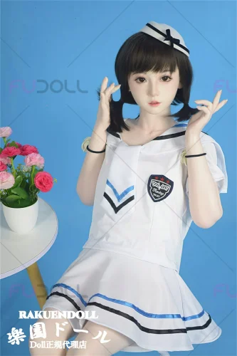 FUdoll 小樱桃ヘッド135cm Aカップ 学生服リアルドール フルシリコン製 癒やし系lovedoll 口開閉機能付き