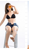 蛍火日記 Maxシリーズ 西风（xifeng）ヘッド メイク④ 160cm Ｇカップ セックス ドール リアル皮膚付き！球型の手関節/足指関節選択可！清楚系女子高校生JKリアルドール フルシリコン製