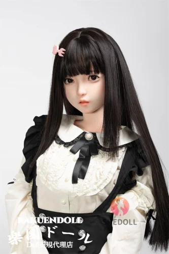 SHEDOLL 洛小乙ヘッド  152cm②（足が長いタイプ） AAカップ 低身長リアル ドール いたいけな彼女 宣材写真はフルシリコンダッチドール 黒髪美少女
