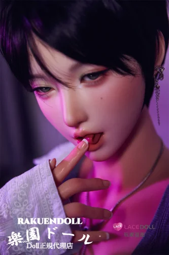 LACE DOLL 晚冰（wanbing）163cm Hカップ 魅惑のショートヘア美少女アダルトドール カスタマイズメイク 宣材写真のはシリコン製ダッチワイフ