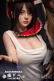 蛍火日記 Maxシリーズ 琉璃(liuli)ヘッド メイク⑥ 160cm Ｇカップ アダルトドール リアル皮膚付き！球型の手関節/足指関節選択可！清楚フェイス 豊満ボディ JKリアルドール フルシリコン製