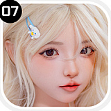 SHEdoll 艾琳(ailin)ヘッド 148cm Dカップ 金髪可愛い顔立ちの美少女ラブドール 宣材写真はフルシリコン製 低身長ダッチワイフ