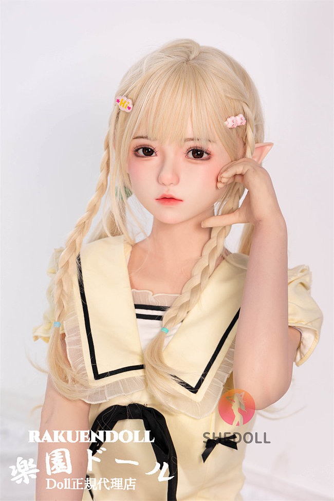 SHEdoll 艾琳(ailin)ヘッド 148cm Dカップ 金髪可愛い顔立ちの美少女ラブドール 宣材写真はフルシリコン製 低身長ダッチワイフ