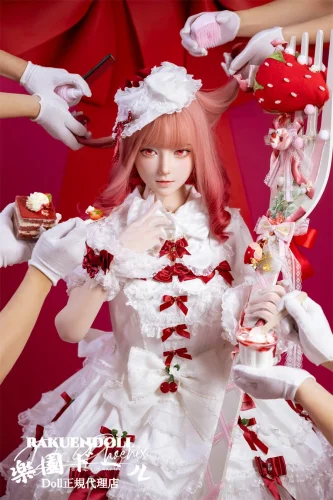 SHEdoll 江小棠ヘッド 160cmCカップ ピンク髪ロリータ風ラブドール 掲載画像はフルシリコン製 口開閉機能対応可 ダッチワイフ