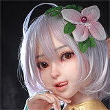 Myloliwaifu Aprilヘッド 127cm Aカップ 欧米妹系リアルドール ロリ系ダッチドール 宣材写真はフルシリコン製