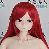 Irokebijin 色気美人 Mionヘッド 152cm Cカップラブドール S-TPE製 茶髪二次元美少女アニメダッチワイフ