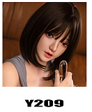 Yearndoll Y15ヘッド 167cm Dカップ 甘い系美少女ラブドール リアル皮膚メイク付き シリコン製 等身大ダッチワイフ