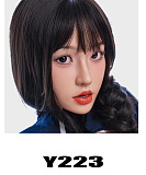 Yearndoll Y15ヘッド 167cm Dカップ 甘い系美少女ラブドール リアル皮膚メイク付き シリコン製 等身大ダッチワイフ