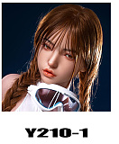 Yearndoll Y15ヘッド 167cm Dカップ 甘い系美少女ラブドール リアル皮膚メイク付き シリコン製 等身大ダッチワイフ