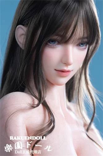 蛍火日記 玲珑（linglong）ヘッド メイク④ 164cm Gカップ ハツラツ系ダッチワイフ 宣材写真は硬めシリコンヘッド（口開閉機能付き）フルシリコン製  最新 高級リアル ドール エロ