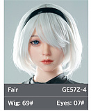 ZELEX GE45_8ヘッド X165cm F-cupラブドール Inspiration 2.0 シリコンドール 欧米風成熟美人リアルダッチワイフ Inspiration 2.0 シリコンドール