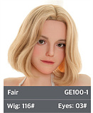 ZELEX GE45_8ヘッド X165cm F-cupラブドール Inspiration 2.0 シリコンドール 欧米風成熟美人リアルダッチワイフ Inspiration 2.0 シリコンドール