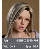 ZELEX GE45_8ヘッド X165cm F-cupラブドール Inspiration 2.0 シリコンドール 欧米風成熟美人リアルダッチワイフ Inspiration 2.0 シリコンドール