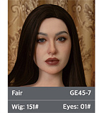 ZELEX GE45_8ヘッド X165cm F-cupラブドール Inspiration 2.0 シリコンドール 欧米風成熟美人リアルダッチワイフ Inspiration 2.0 シリコンドール