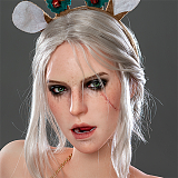 Game Lady NO.18-2ヘッド 171cm Ｇカップ アニメ戦士風巨乳の美少女ダッチドール  高級 シリコンドール 等身大リアルドール