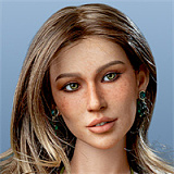 Real lady R12ヘッド 159cm Hカップ リアル ドール 欧米風熟女ダッチワイフ 超リアルな肌の質感 宣材写真はROS機能付き シリコン製 塗装加工あり 眉毛と睫毛植毛加工あり