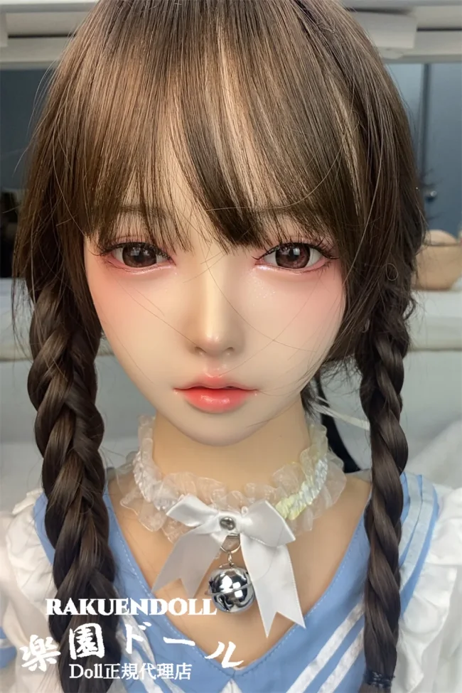 realgirl Lシリーズ(A工場) L1ヘッド メイク③ シリコンヘッド 単品 リアル ドール ツインテールの妹系  145-170cmボディに適用可能 M16ジョイントで接続 ダッチワイフ