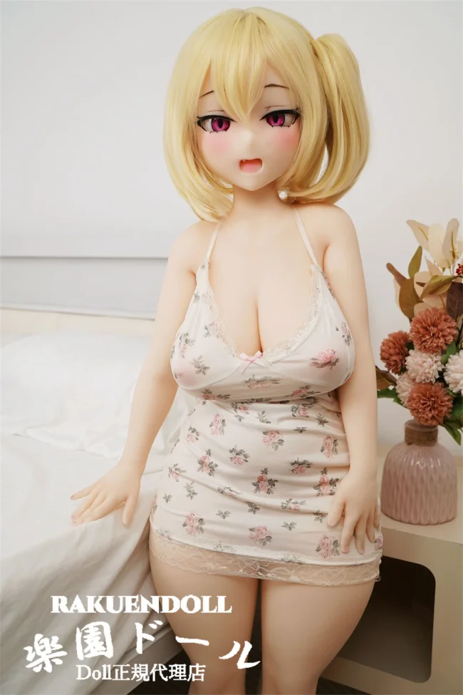 色気美人 Irokebijin Annaヘッド 120cm Kカップ 可愛いアダルトドール S-TPE製 Pochari体型 赤い頬 せっくすできる人形 アニメラブドール