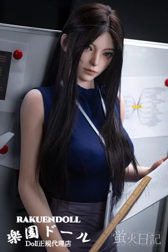 蛍火日記 天城(tiancheng)ヘッド 新メイク③！162cm Aカップ OL系 × 黒髪ロング 美少女ラブドール フルシリコン製 お姉ちゃん系女子高校生JKダッチワイフ 宣材写真は硬めシリコンヘッド（口開閉機能なし）