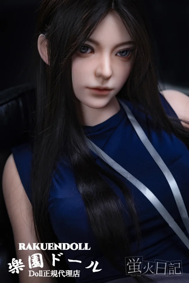 蛍火日記 天城(tiancheng)ヘッド 新メイク③！162cm Aカップ OL系 × 黒髪ロング 美少女ラブドール フルシリコン製 お姉ちゃん系女子高校生JKダッチワイフ 宣材写真は硬めシリコンヘッド（口開閉機能なし）