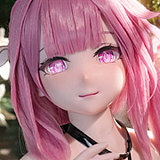 MW Girl(魔物姫)  可晴（keqing）ヘッド 138cm Aカップの愛らしい小悪魔ドール フィギュア 宣材写真はtpeボディ+エルフ耳シリコンヘッド アニメドール