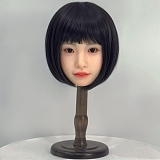 【更新版】澪（ミオ）ヘッド ＆ 149cm 平ら LL団 シリコンヘッド＆tpeボディ 宣材写真がリアルメイク付き J cute
