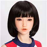 Sanhuidoll #41ヘッド 158cm Eカップ 可憐な顔立ち リアル ドール 腹筋ラインあり 全身皮膚メイク付き 宣材写真はフルシリコン製ラブドール