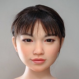 【ロり系】萌咲（もえ）ヘッド ＆ 137cm バスト平 LL団 宣材写真はyuhoshiメイク! フルシリコンドール 可愛い女の子  J cute