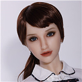 Sanhuidoll #41ヘッド 158cm Eカップ アダルトドール 愛らしいベビーフェイス 腹筋ラインあり 全身皮膚メイク付き 宣材写真はフルシリコン製ラブドール