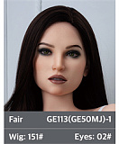 ZELEX GE14ヘッド X165cm F-cup ダッチワイフ Inspiration 2.0 シリコンドール 欧米風清純美少女リアルダッチワイフ Inspiration 2.0 シリコンドール