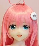 Aotume（凹凸咪）ヘッド単体 頭のみ 【弊店のaotumedollドールをご購入いただいたお客様を対象に】TPE製/シリコン製選択可能 等身大 アニメラブドール