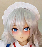 Aotume（凹凸咪）ヘッド単体 頭のみ 【弊店のaotumedollドールをご購入いただいたお客様を対象に】TPE製/シリコン製選択可能 等身大 アニメラブドール