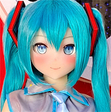 Aotume（凹凸咪）ヘッド単体 頭のみ 【弊店のaotumedollドールをご購入いただいたお客様を対象に】TPE製/シリコン製選択可能 等身大 アニメラブドール