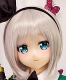 Aotume（凹凸咪）ヘッド単体 頭のみ 【弊店のaotumedollドールをご購入いただいたお客様を対象に】TPE製/シリコン製選択可能 等身大 アニメラブドール
