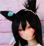 Aotume（凹凸咪）ヘッド単体 頭のみ 【弊店のaotumedollドールをご購入いただいたお客様を対象に】TPE製/シリコン製選択可能 等身大 アニメラブドール