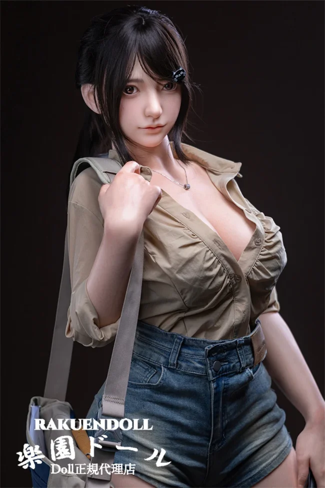 蛍火日記 莲（lian）ヘッド メイク③ 164cm Gカップ ダッチワイフ 清楚な顔立ち 谷間がたっぷり エロ 宣材写真は硬めシリコンヘッド（口開閉機能なし）フルシリコン製  最新 高級リアル ドール