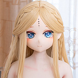 GUAVADOLL DM02ヘッド 136cm アニメ ダッチワイフ 和風美少女 宣材写真は手描きメイク ビニール製ヘッド+TPE製ボディ