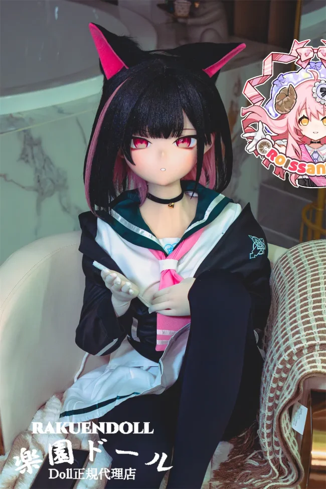 羊角社Croissant Dol #杏山和莎ヘッド 155cm AAカップ アニメダッチドール ソフトビニール製ヘッド+S-TPE製ボディ JK制服姿 等身大アニメドール 2.5次元コスプレ